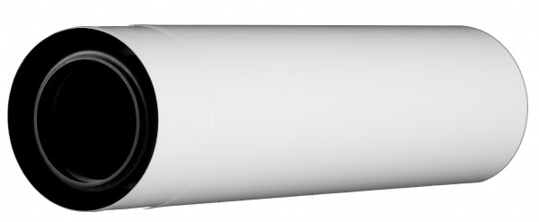 190 mm Abgasrohr gerade - kürzbar - LAS doppelwandig aus PP